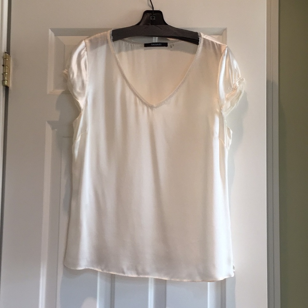 Tahari silk blouse